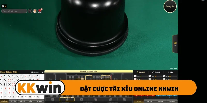 Đặt cược Tài Xỉu online KKWIN